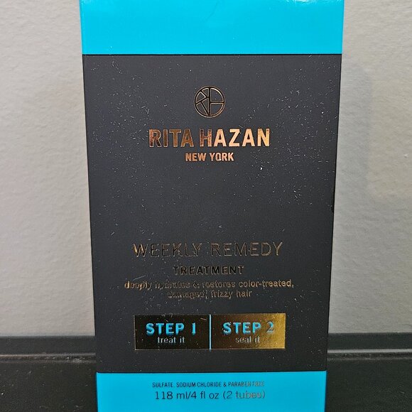 RITA HAZAN WEEKLY REMEDY TREATMENT-STEP 1 TREAT IT+STEP 2 SEAL IT-2 oz/59ml EACH - Picture 10 of 10